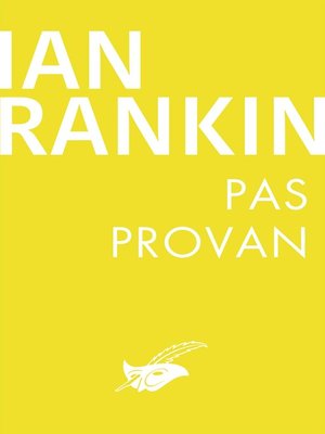 cover image of Pas Provan